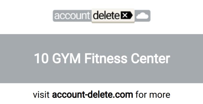 How to Cancel 10 GYM Fitness Center