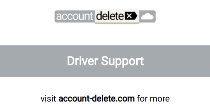 How to Cancel Driver Support